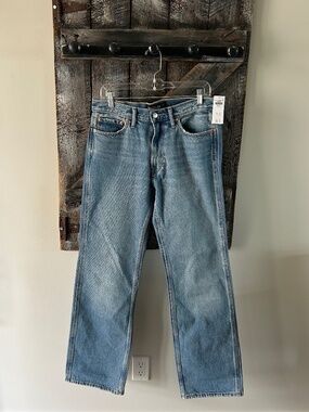 Men's New w/Tags Abercrombie & Fitch Western Straight Stone Wash Jeans